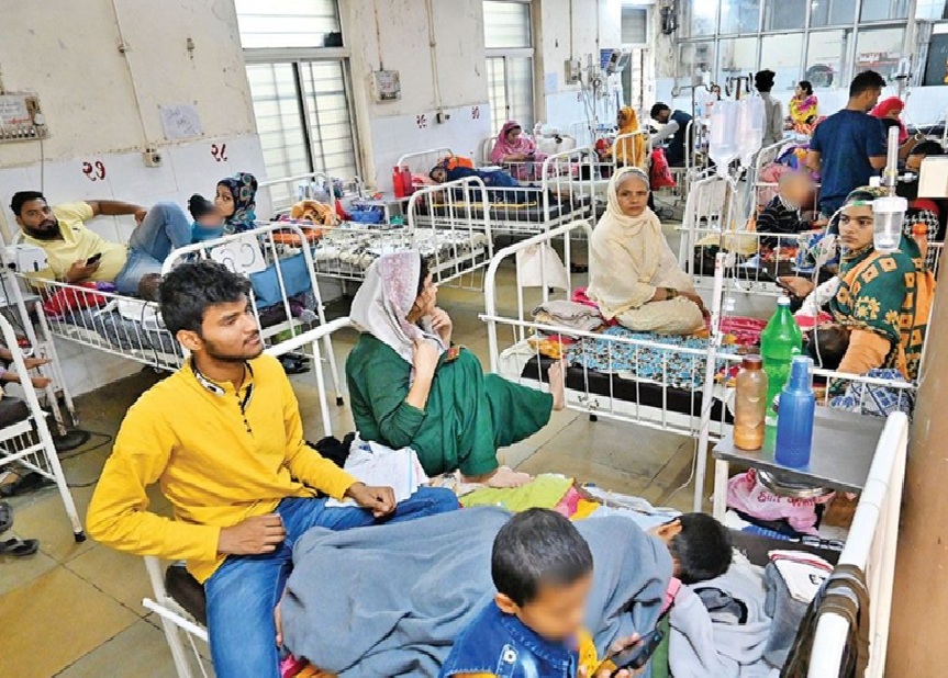 ગુજરાતના આ શહેરમાં રોગચાળાનો હાહાકાર