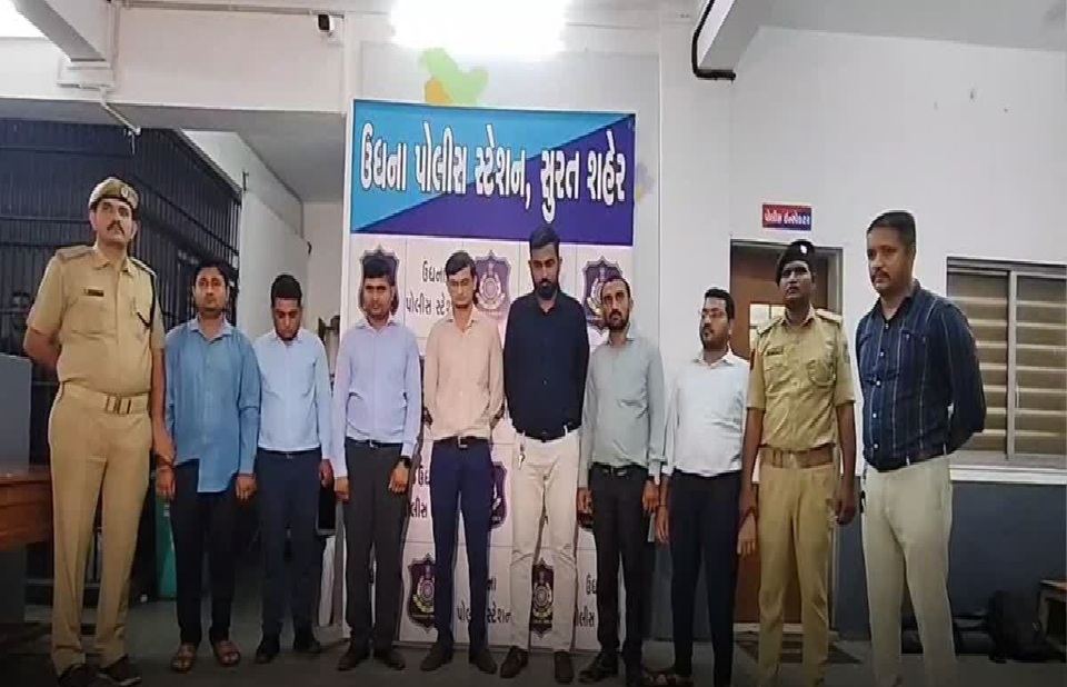 સુરતમાં 1550 કરોડના આંતરરાષ્ટ્રીય સાયબર ફ્રોડ રેકેટનો પર્દાફાશ!