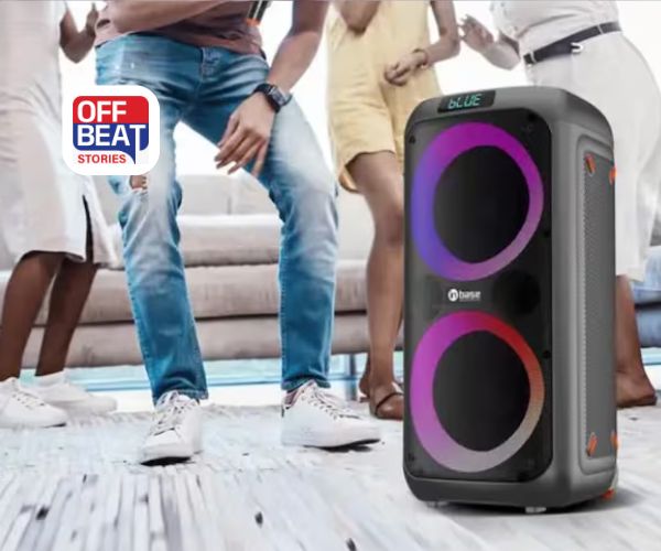 100W સાઉન્ડ આઉટપુટ, LED સિંક લાઇટ ફીચર સાથે પાર્ટી સ્પીકર્સ લોન્ચ