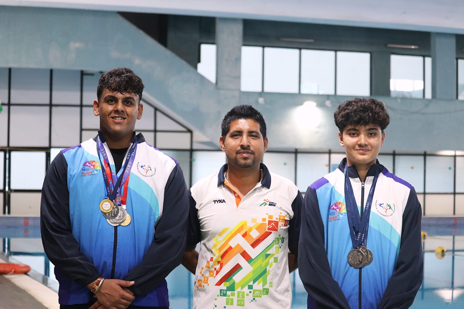 વડોદરાના તરવૈયાઓનો સ્વિમિંગ ચેમ્પિયનશિપમાં ડંકો