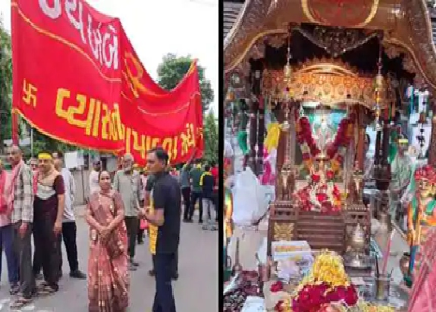 બોલ માડી અંબે, જય જય અંબેના નાદ સાથે અમદાવાદના રસ્તાઓ ગાજ્યા!