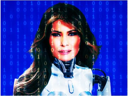 Melania Trump gives AI challenge