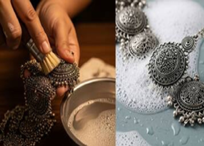 DIY Jewelry Cleaning Tips: ઓક્સિડાઇઝ્ડ જ્વેલરી કાળી પડી ગઈ છે?