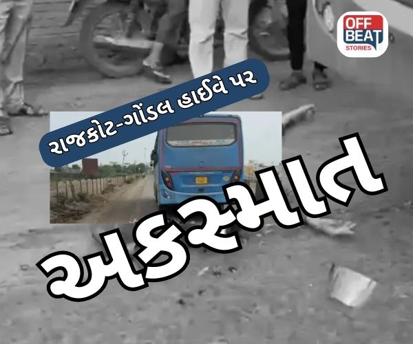 રાજકોટ-ગોંડલ હાઈવે પર બસ ચાલકે યુવકને કચડ્યો!