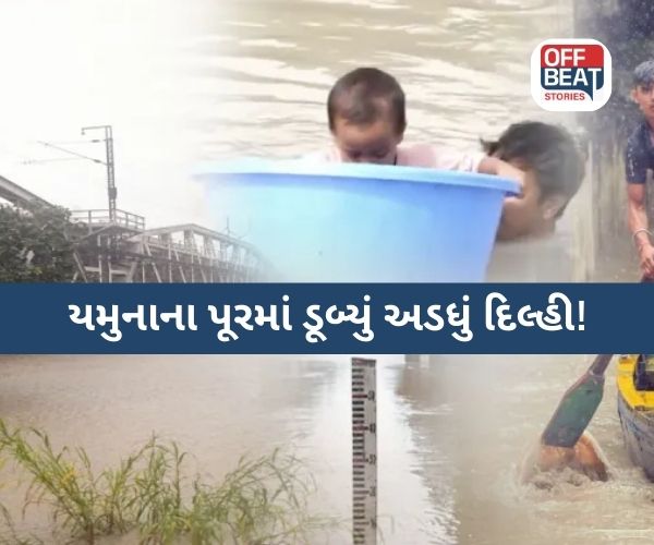 દિલ્હીનો 'આયર્ન' બ્રિજ બંધ, મોનેસ્ટ્રીમાં ઘૂસ્યું પાણી