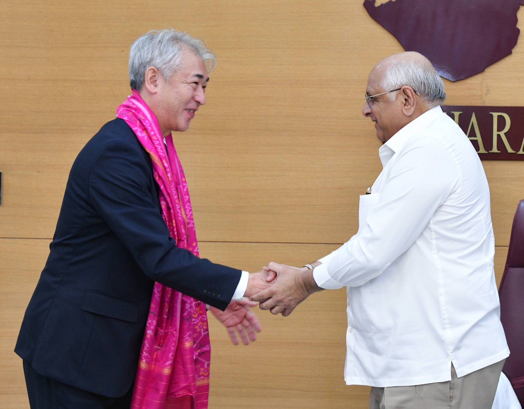 ભૂપેન્દ્ર પટેલની મુલાકાતે આવ્યા આ દેશના વાઇસ ગવર્નર