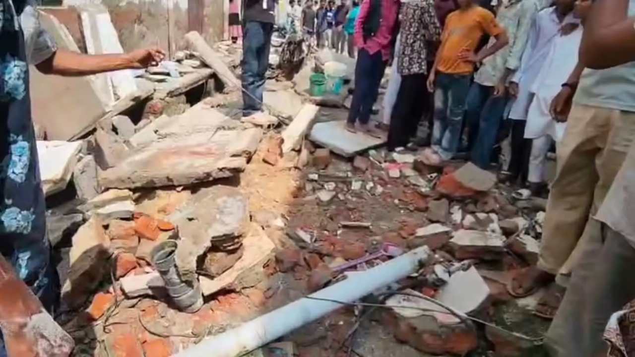 જયપુરમાં અચાનક 4 માળનું મકાન ધરાશાયી