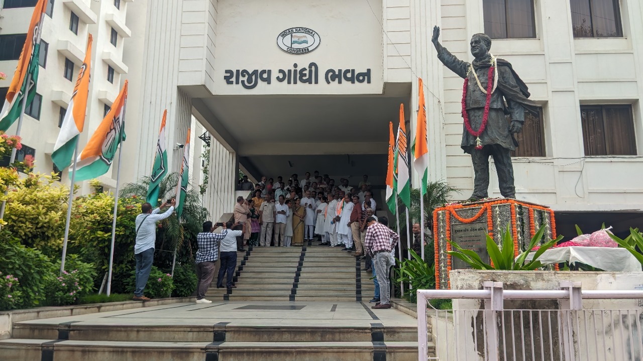 ગુજરાત કોંગ્રેસ 8 સપ્ટેમ્બરે કરશે  "જન સત્યાગ્રહ"