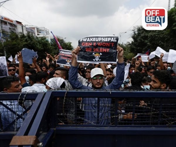 નેપાળમાં 'પ્રતિબંધ' પર હોબાળો