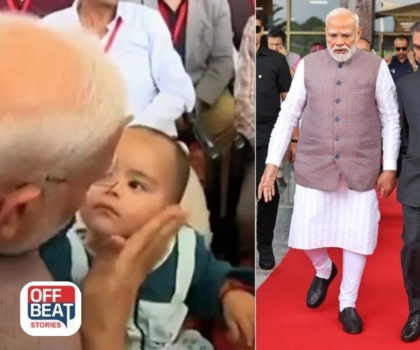 PM મોદી દુર્ઘટનામાં બચી ગયેલી એક વર્ષની બાળકીને મળ્યા!