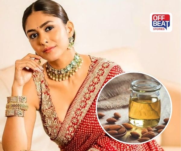 મૃણાલ ઠાકુર સૂતા પહેલા ચહેરા પર લગાવે છે આ તેલ