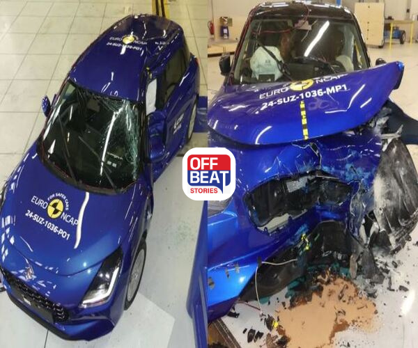 નવી Suzuki Swiftના ક્રેશ ટેસ્ટનું આવ્યું પરિણામ