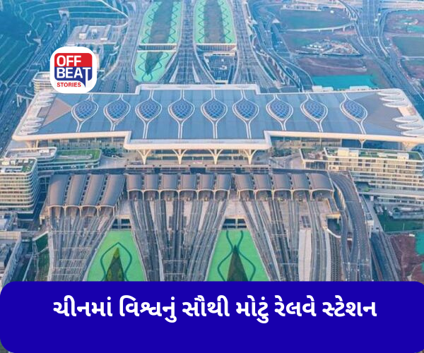 ચીનમાં બન્યું વિશ્વનું સૌથી મોટું રેલવે સ્ટેશન