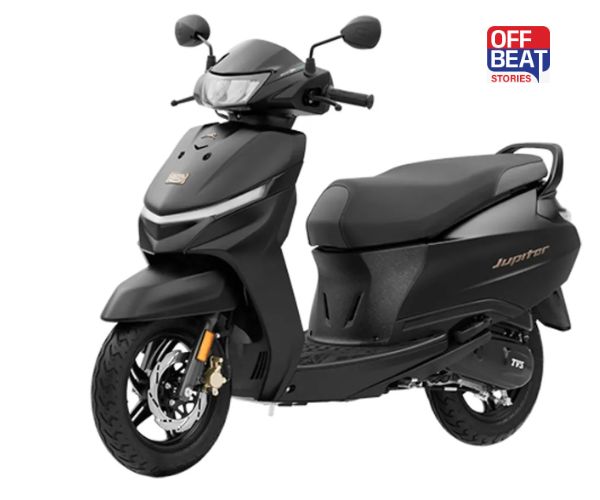 TVS Jupiter નું નવું દમદાર બ્લેક એડિશન લોન્ચ