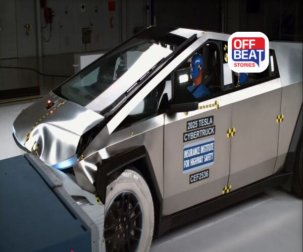 વિશ્વની સૌથી મજબૂત ગણાતી TESLA CYBERTRUCKનો આવ્યો ક્રેશ ટેસ્ટ રિપોર્ટ