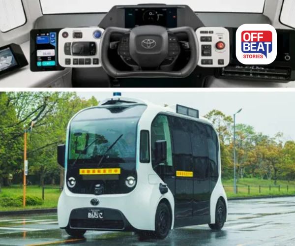 Toyota ની ડ્રાઈવર વિના ચાલતી ઈલેક્ટ્રિક કાર