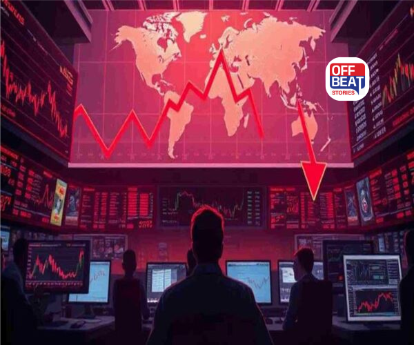 શેરબજારમાં જોરદાર કડાકો