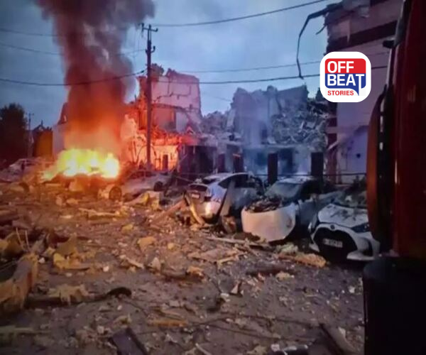 રશિયાનો કીવ પર 568 ડ્રોન અને 43 મિસાઈલ હુમલો