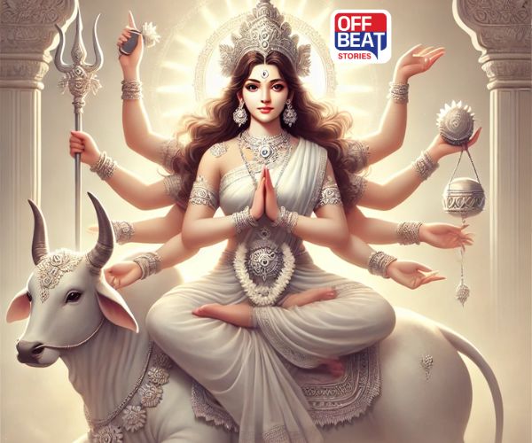 નવરાત્રિના આઠમા દિવસે મા મહાગૌરીની પૂજા