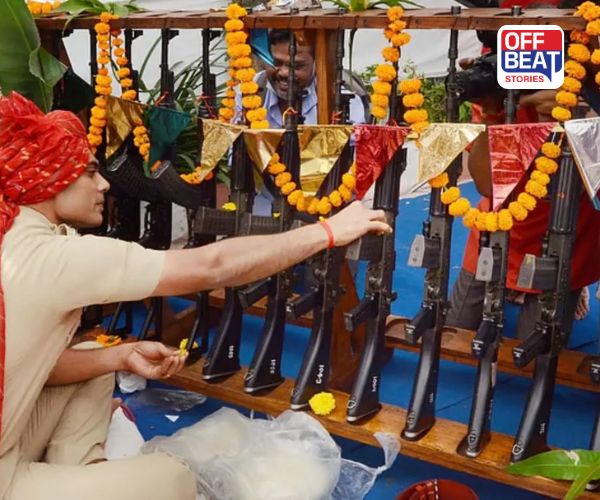 દશેરાના દિવસે કેમ કરવામાં આવે છે શસ્ત્રોની પૂજા?