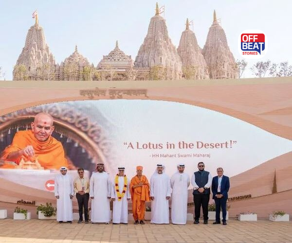 UAE પ્રતિનિધિમંડળની BAPS હિન્દુ મંદિર મુલાકાત