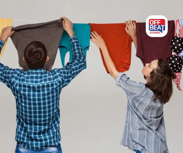 કપડાંને ઉંધા સુકવવા કે...?