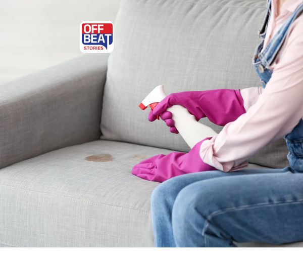 દિવાળી પર ધૂળવાળા સોફા કરો બેદાગ