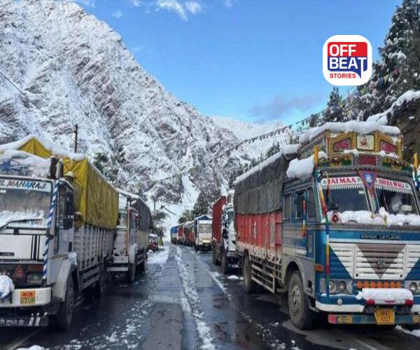 હિમવર્ષાના કારણે લાહૌલમાં 250થી વધુ વાહનો ફસાયા