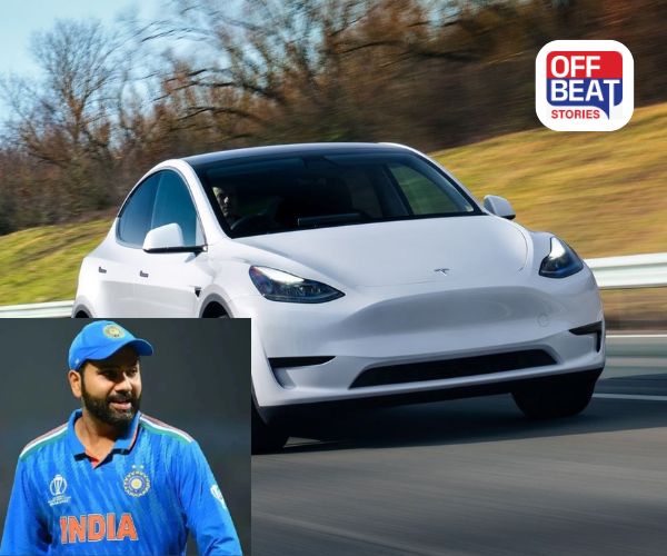 Rohit Sharma એ ખરીદી Tesla Model Y