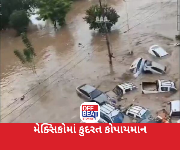 મેક્સિકોમાં ભારે વરસાદે મચાવી તબાહી