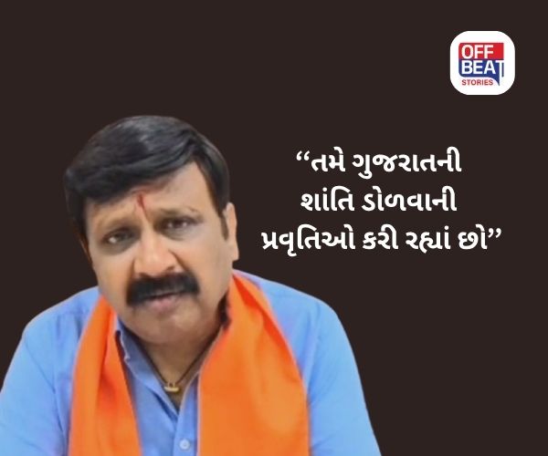 ''તમે એક જાતની નક્સલી પ્રવૃતિઓ કરી રહ્યાં છો''