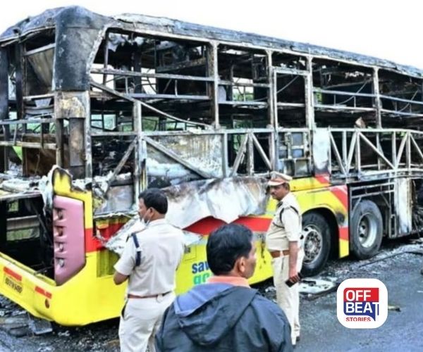 આંધ્રપ્રદેશ બસ અકસ્માતમાં ડ્રાઇવરની ધરપકડ