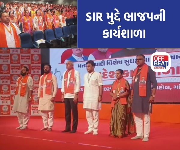 ગાંધીનગરમાં ભાજપની મતદાર સુધારણા કાર્યશાળા યોજાઈ