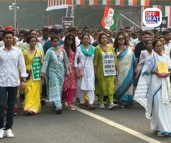 SIR વિરુદ્ધ TMC ની વિશાળ પદયાત્રા