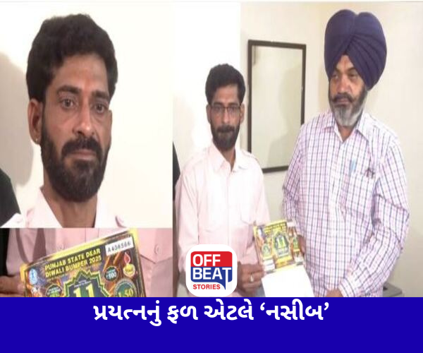 એક હજારની લૉટરી ટિકિટે અપાવ્યા 11 કરોડ રૂપિયા