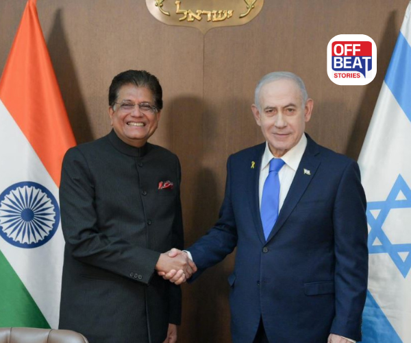 ભારત-ઈઝરાયેલ વચ્ચે થશે ફ્રી ટ્રેડ અગ્રીમેન્ટ અંગે ચર્ચા