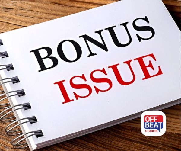 5 ટુકડામાં સ્પ્લીટ અને 1 પર 2 શેર બોનસ અલગ