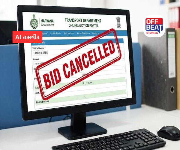 હરિયાણામાં આ નંબર માટે લાગી કરોડોની બોલી