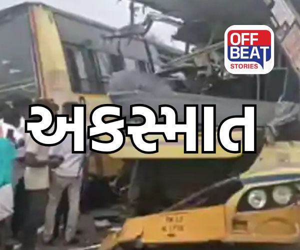 તમિલનાડુમાં બે બસો સામસામે અથડાઈ
