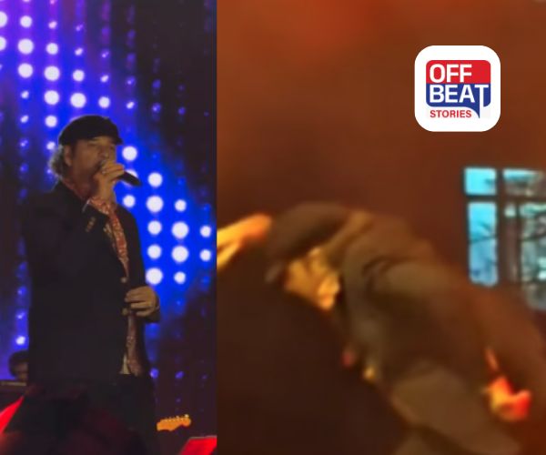 Singer Mohit Chauhan સ્ટેજ પર ગાતાં-ગાતાં ધડામ દઈ પડ્યા