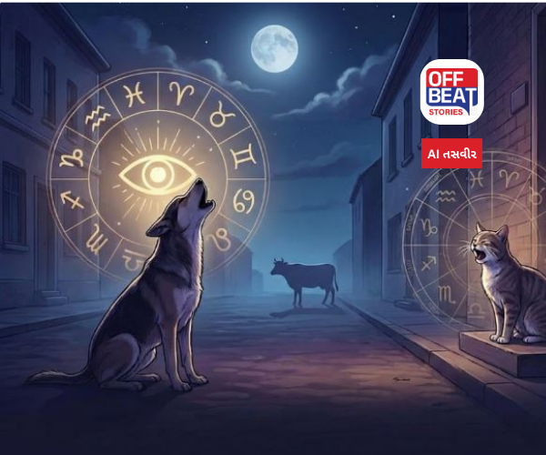 રાતના સમયે કૂતરા કે બિલાડીનું રડવું એટલે આફતનું એંધાણ