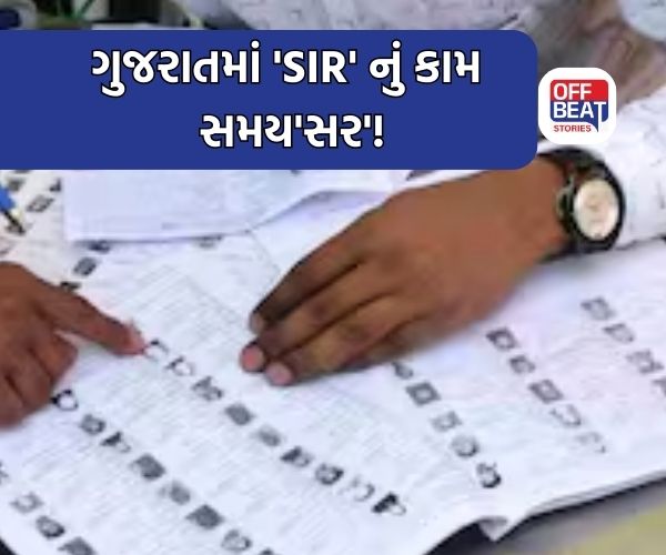 SIR ઝુંબેશમાં ગુજરાતમાં કામગીરી પૂર્ણ?