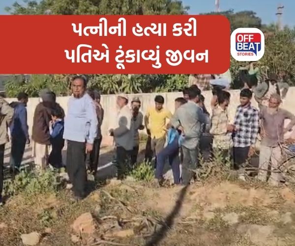 વેરાવળમાં પત્નીની હત્યા કરી પતિએ ટૂંકાવ્યું જીવન