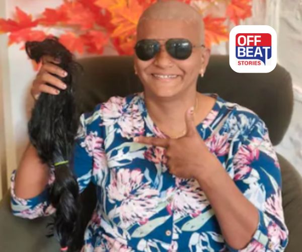 મુંડન કરાવીને માનવતા ચમકાવી