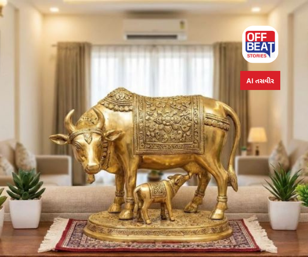 ઘરમાં કામધેનુ ગાયની મૂર્તિ રાખવાથી આર્થિક સંકટ થાય છે દૂર