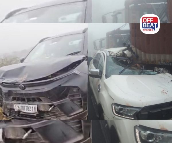 દિલ્હી-મુંબઈ એક્સપ્રેસ વે પર ધુમ્મસના કારણે ભારે તબાહી