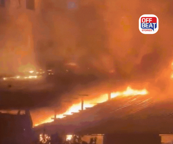 સુરતના ચોક બજારમાં ભીષણ આગ