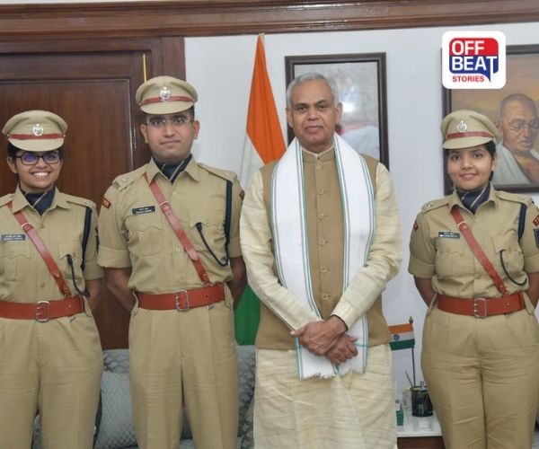 રાજ્યપાલ સાથે પ્રોબેશનરી IPS અધિકારીઓએ લીધી શુભેચ્છા મુલાકાત