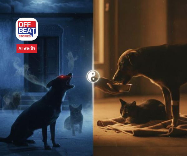 રાત્રે કૂતરા કે બિલાડીનું રડવું શું ખરેખર અશુભ સંકેત છે?