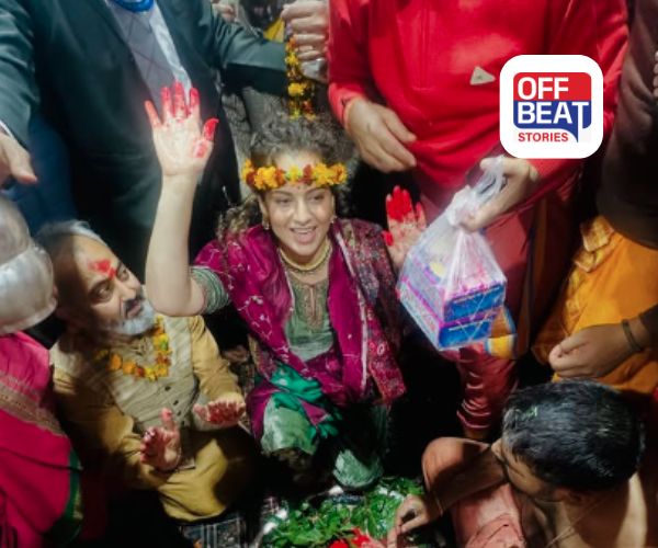 બાબા વૈદ્યનાથના દર્શન કરી ભક્તિમાં ડૂબી કંગના રનૌત